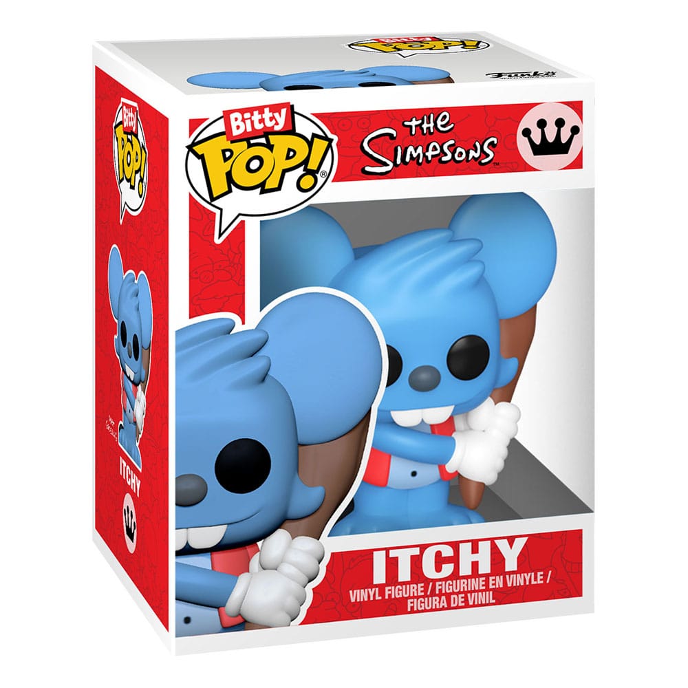 Simpsons Bitty Pop! Vinyl Figur 4-Pack Series 2 2 cm