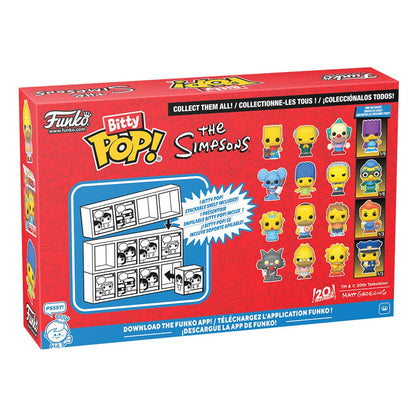 The Simpsons Bitty POP! Vinyl Figure 4-Pack Series 2 2 cm