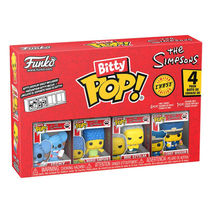 Simpsons Bitty Pop! Vinyl Figur 4-Pack Series 2 2 cm
