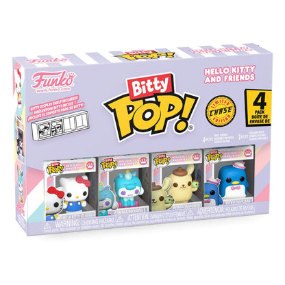 Hallo Kitty und Freunde Bitty Pop! Vinyl Abbildung 4-Pack-Serie 1 2 cm