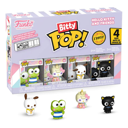 Hello Kitty och vänner Bitty Pop! Vinyl Figur 4-Pack Series 2 2 cm