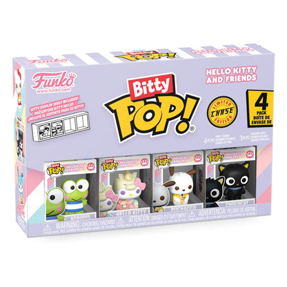 Hello Kitty och vänner Bitty Pop! Vinyl Figur 4-Pack Series 2 2 cm