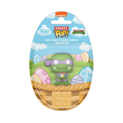 Teenage Mutant Ninja Turtles Cep POP'u! Vinil Şekil Paskalya Donatello 4 cm Ekran (16)
