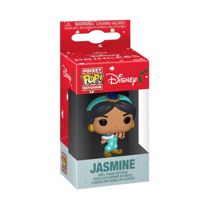 Disney Princess Pop! Vinyl nøkkelringer 4 cm Holiday Elsa Display (12)