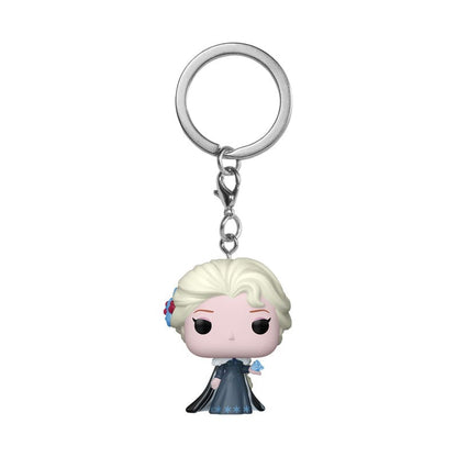 Disney Princesse POP! Porte-clés en vinyle 4 cm Holiday Elsa Display (12)