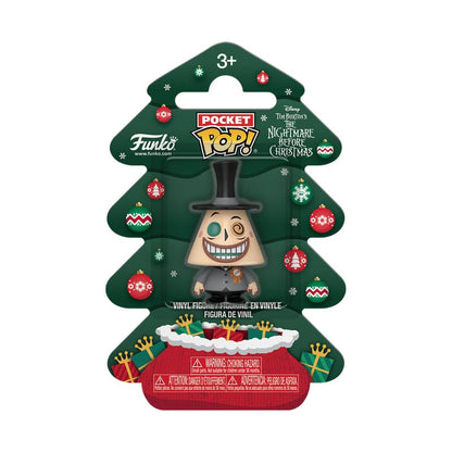 Pesadilla antes de Navidad 2025 Pocket POP! Llaveros de Vinilo Árbol Mayor Caja Navideña 4 cm