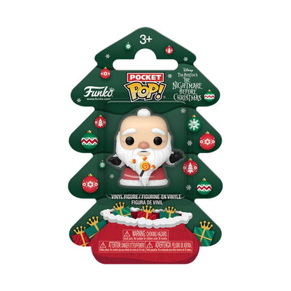 Mareritt før juleferie 2025 Pocket Pop! Vinyl Keychains Sandycls Tree Holiday Box 4 CM