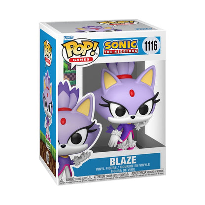 Sonic the Hedgehog Pop! Spill vinylfigur Blaze The Cat 9 cm