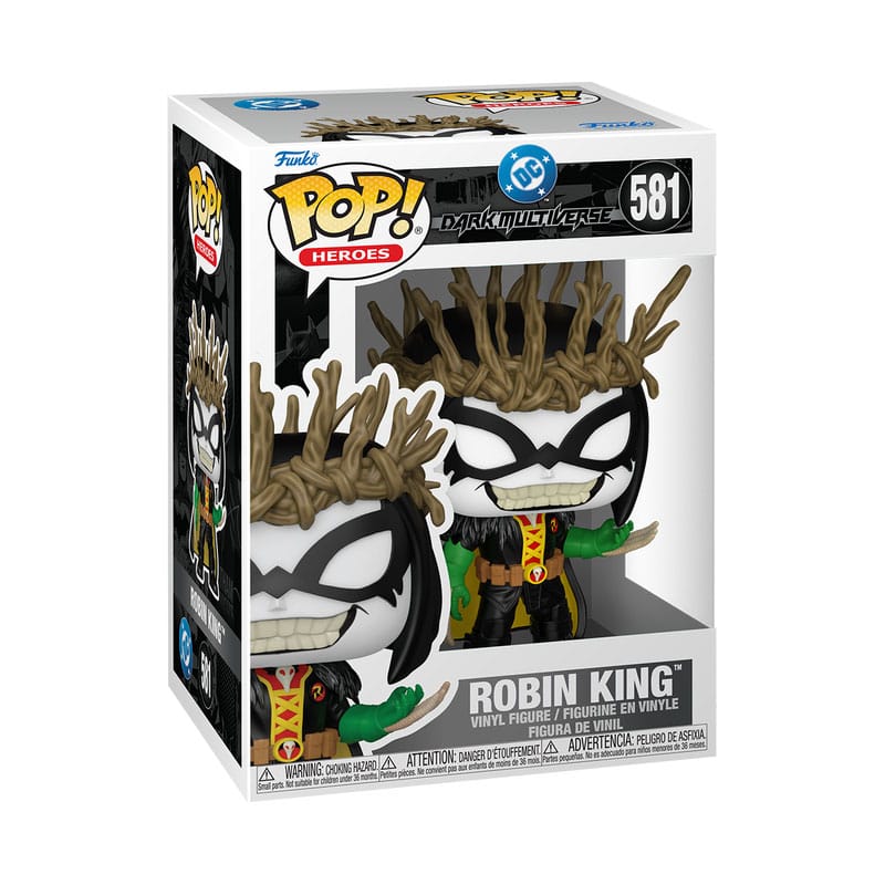 DC Dark Multiverse Pop! Heroes Vinyl Figures Robin King 9 cm
