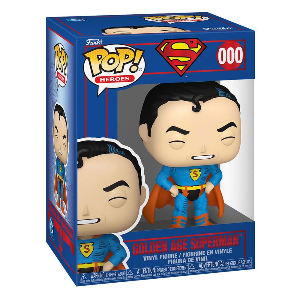 DC Comics POP! Helden Vinyl Golden Age Superman 9 cm