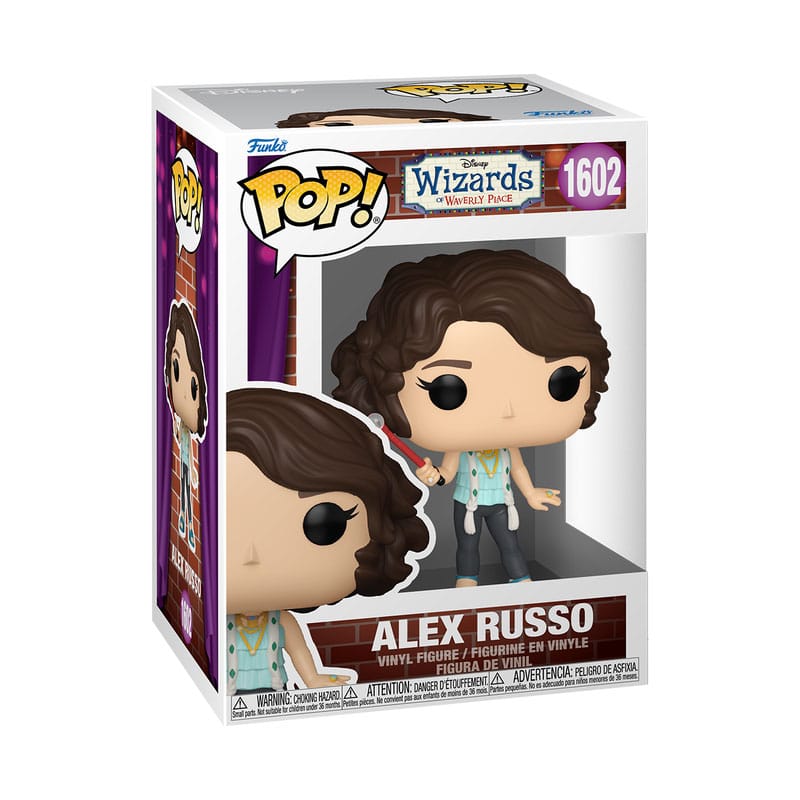 Waverly Place Pop Sihirbazları! Sözler vinil figür Alex Russo 9 cm