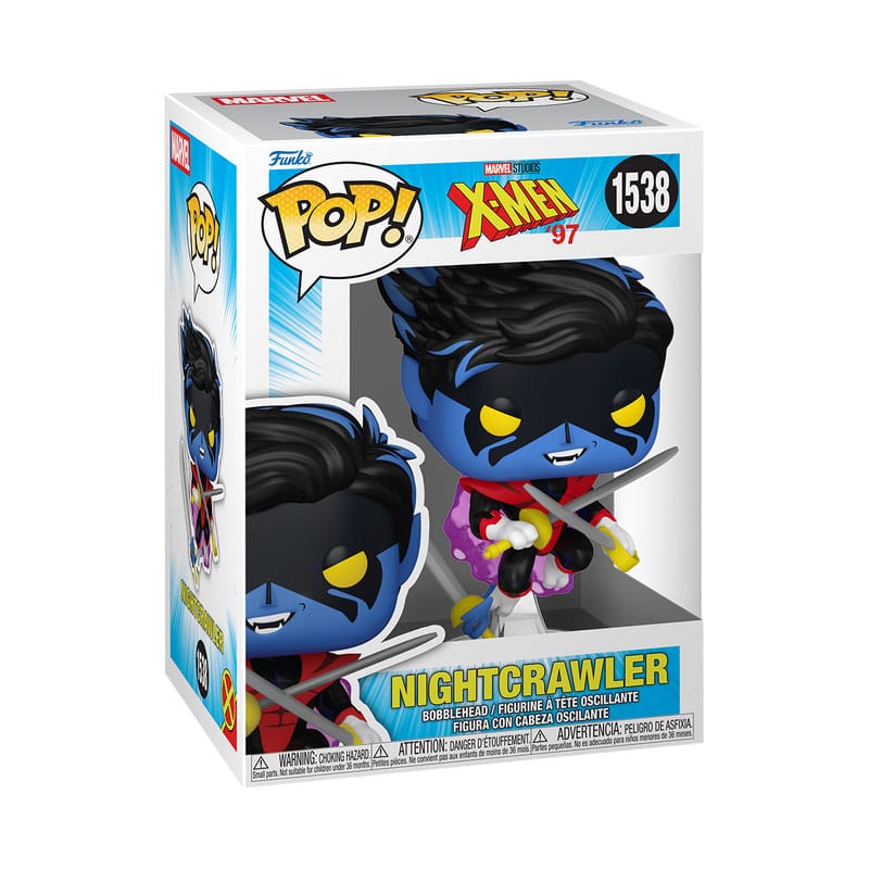 X-Men '97 POP! Marvel Vinylfigur Nightcrawler 9 cm