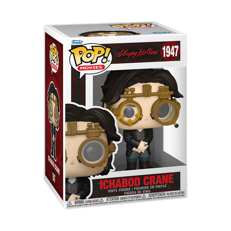 Søvnig hul POP! Film Vinyl Figur Ichabod Crane 9 cm