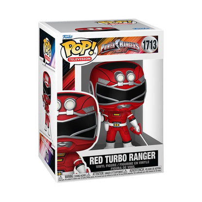 Power Rangers Generations (Tommy) Pop! Films Vinyl Figures Turbo - Red Ranger 9 cm