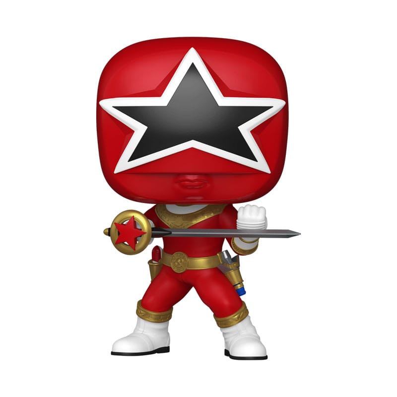 Power Rangers Generations (Tommy) Pop! Films Vinyl Figures Zeo - Red Ranger 9 cm