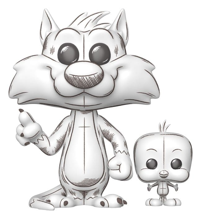 Looney Tunes POP!&Buddy Animation Vinylfigur Sylvester&Tweety 9 cm