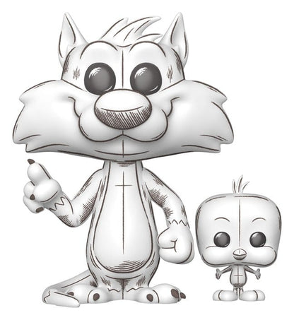 Looney Tunes POP!&Buddy Animation Vinylfigur Sylvester&Tweety 9 cm