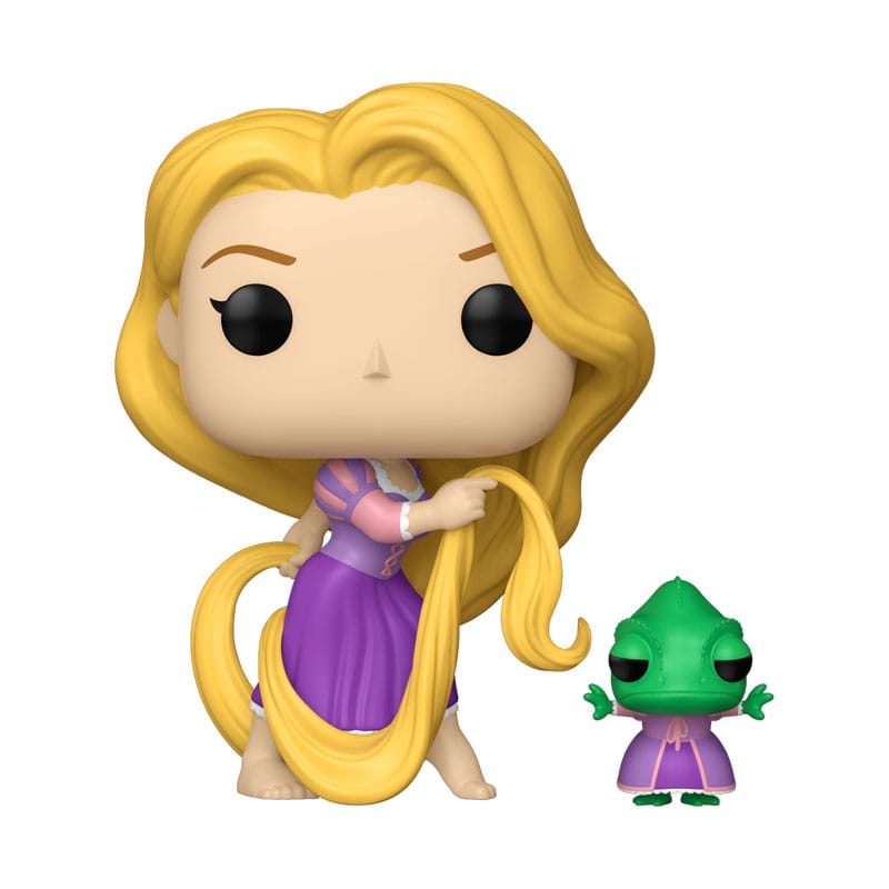 Tangled POP!&Buddy Animation Figurine en Vinyle Raiponce et Pascal 9 cm