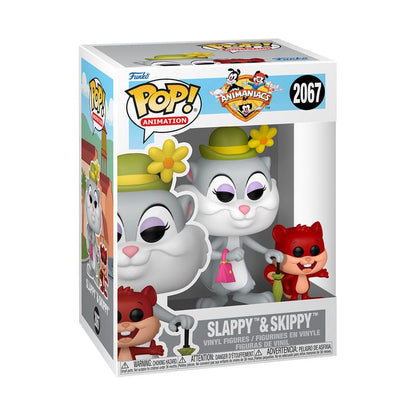 Animaniacs POP! Animation Vinyl Figur Slappy m/Skippy 9 cm