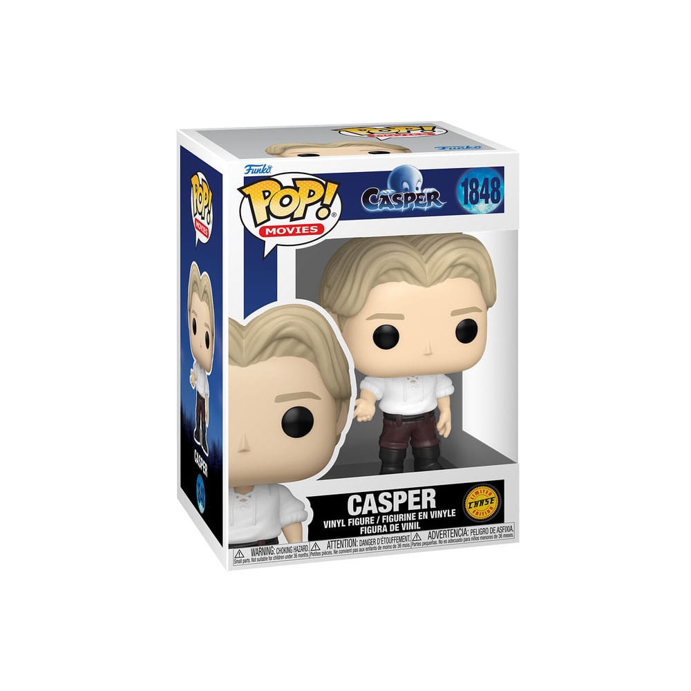 Casper Pop! Figure in vinile TV 30th Anniversary Casper W/Ch 9 cm Assortimento (6)