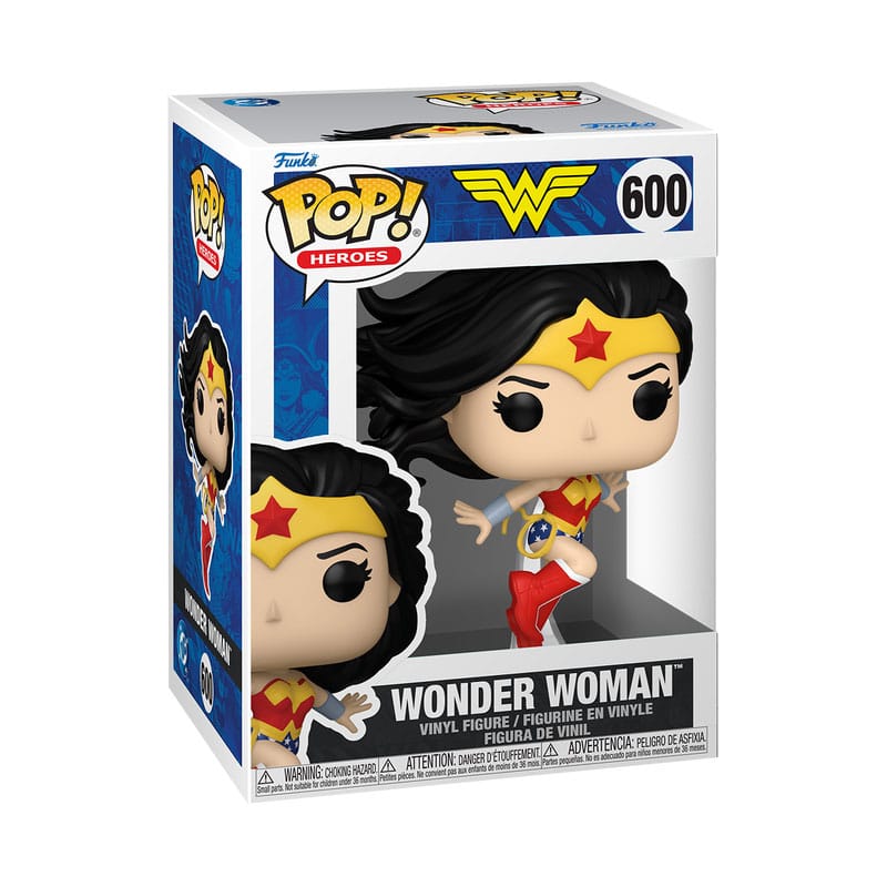 ¡DC Cómics POP! Héroes Vinilo Nuevos Clásicos - Mujer Maravilla 9 cm
