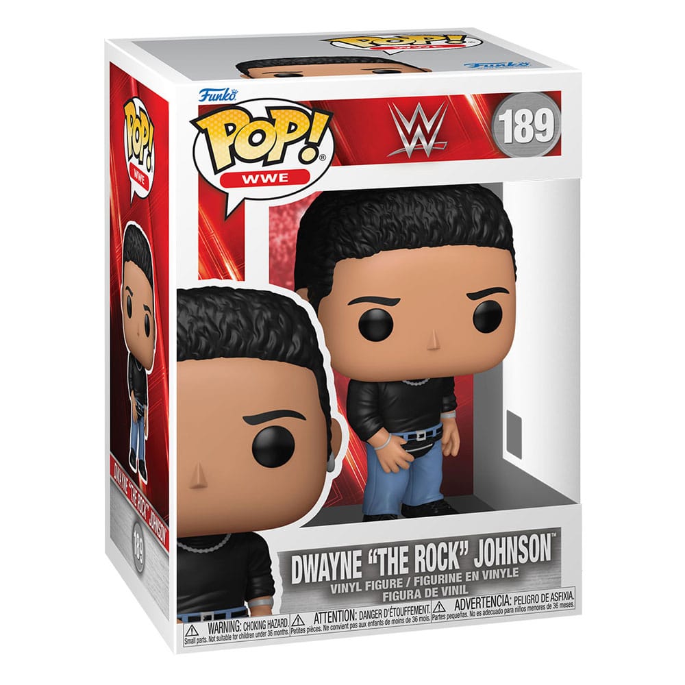 WWE POP! Vinylfigur Dwayne "The Rock" Johnson 9 cm