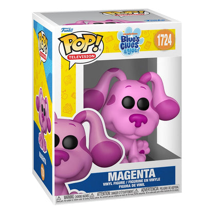 ¡Blues pistas pop! Heroes Vinyl Magenta 9 cm