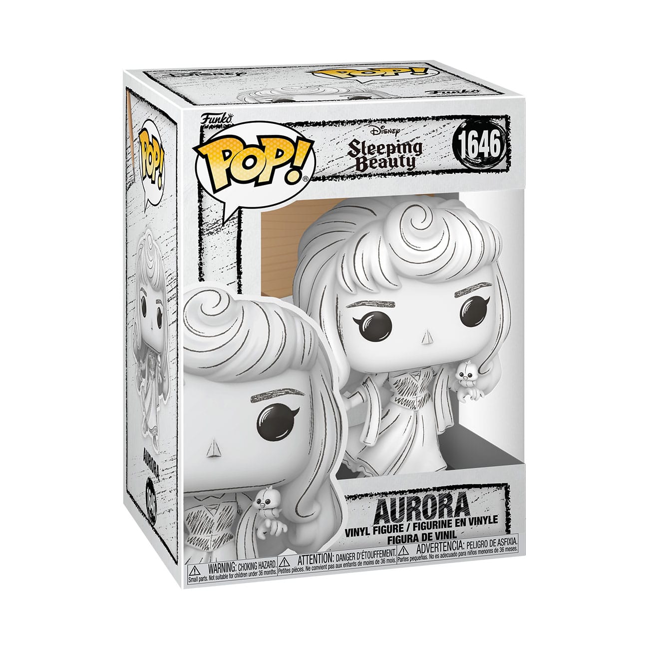 Disney POP! Vinylfigur skissert- Aurora 9 cm