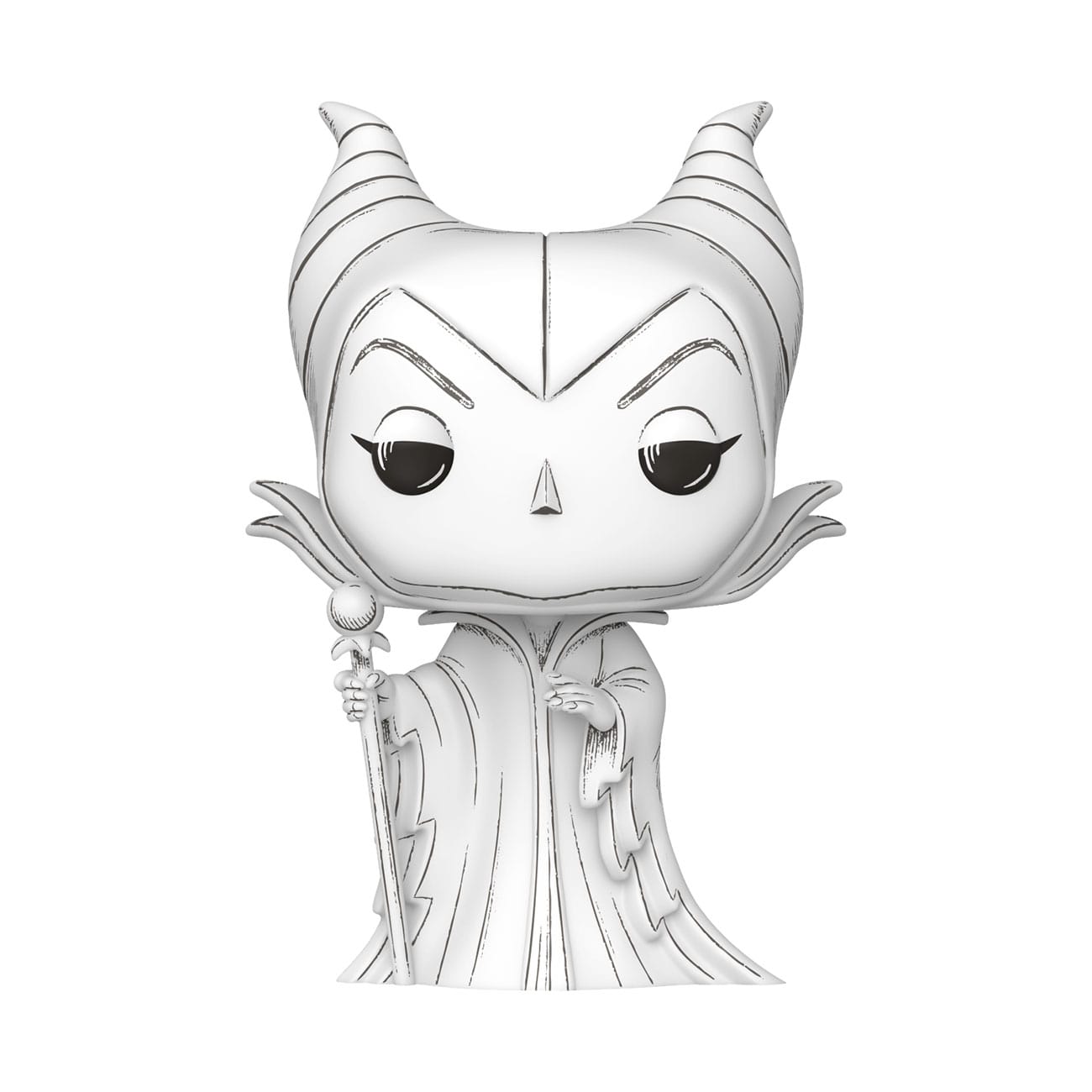 Disney-POP! Vinylfiguur geschetst - Maleficent 9 cm