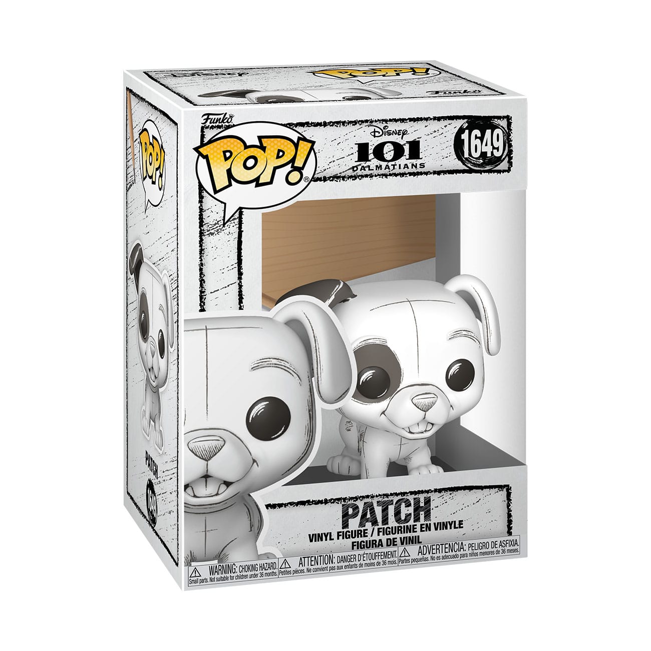 DisneyPOP! Figura in vinile schizzata - Patch 9 cm