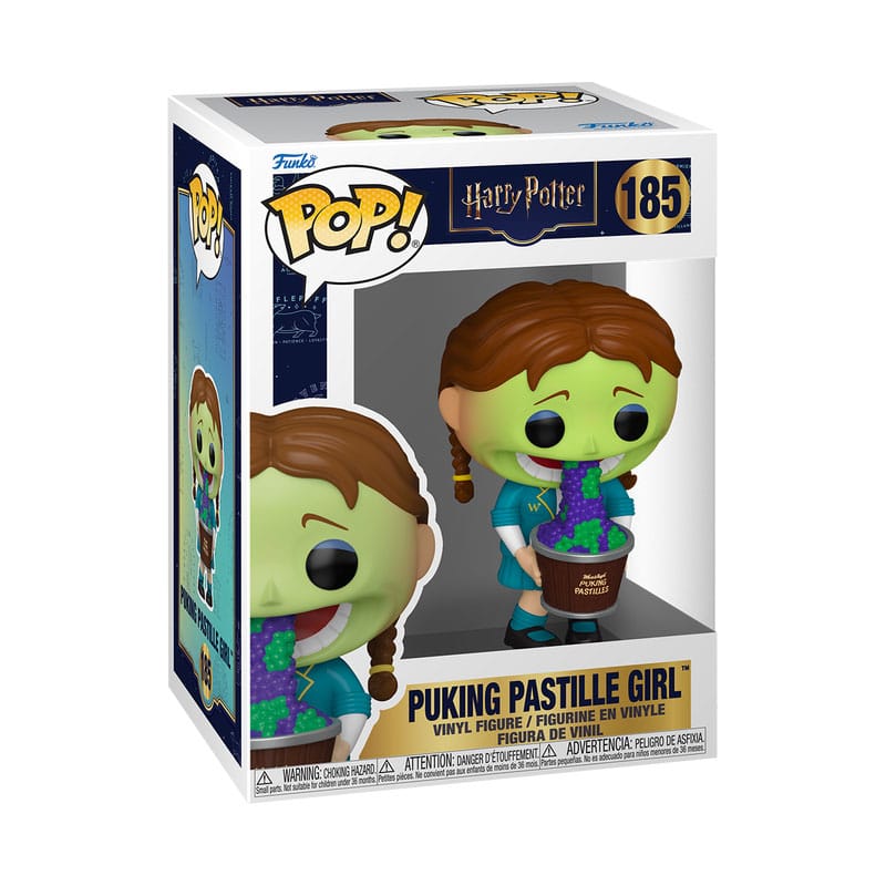 Harry Potter Pop! Tatil vinil figürü Puking Pastille kız 9 cm