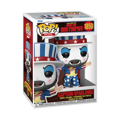 House of 1000 Corpses POP! Pluss Vinyl Figur Capt Spaulding 9 cm