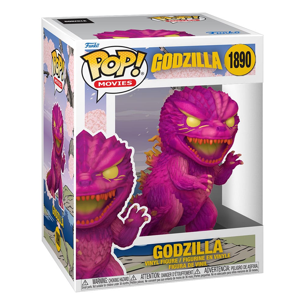 Godzilla Art Series Pop! Filme Premium Vinylfigur Pink Godzilla 9 cm