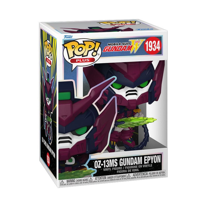 Gundam Wing Pop! Pluss animasjon vinylfigur gundam epyon 9 cm