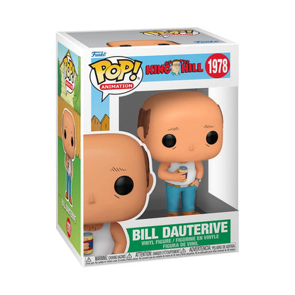 King of the Hill Pop! TV Vinyl Figure Bill Duterive 9 cm