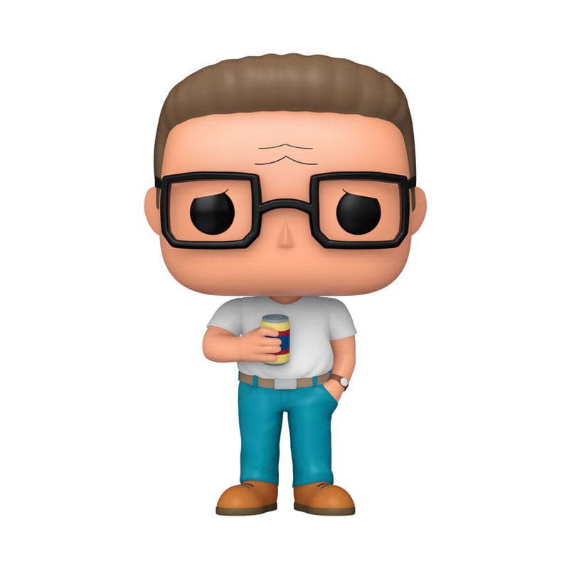Tepenin Kralı Pop! TV vinil figürü Hank Hill 9 cm