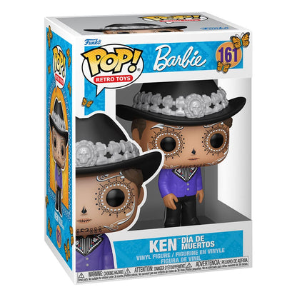 Barbie Pop! Retro legetøj vinylfigur Ken Dia de los Muertos 9 cm