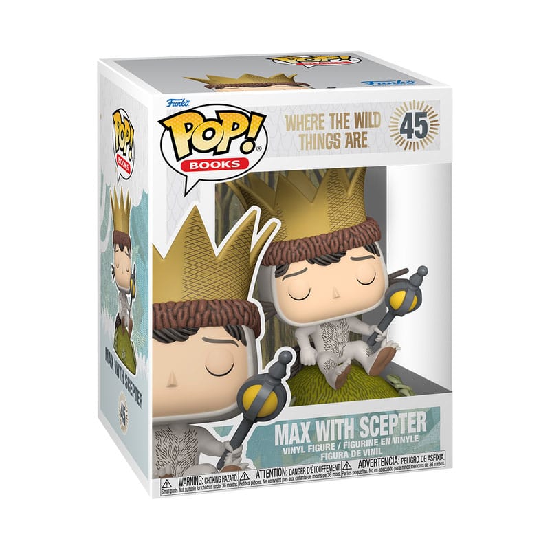 Wo die wilden Kerle sind POP! Premium-Vinylfigur Max mit Zepter? 9 cm