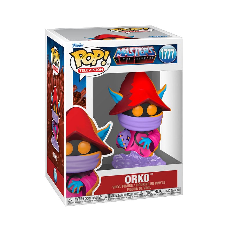 I maestri dell'universo POP! Figura in vinile televisivo Orko (Comic Deco) 9 cm