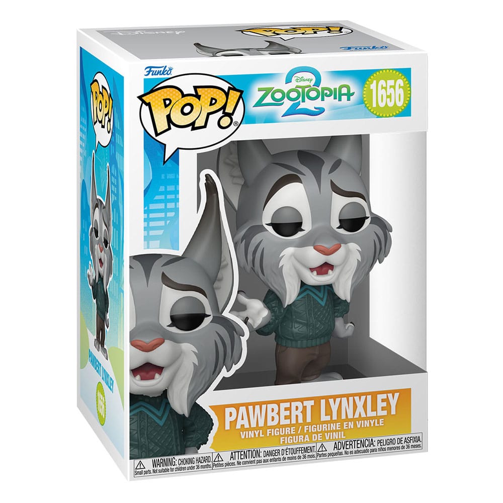 Zootrópolis 2 POP! Figura Vinilo Movies Pawbert Lynxley 9 cm