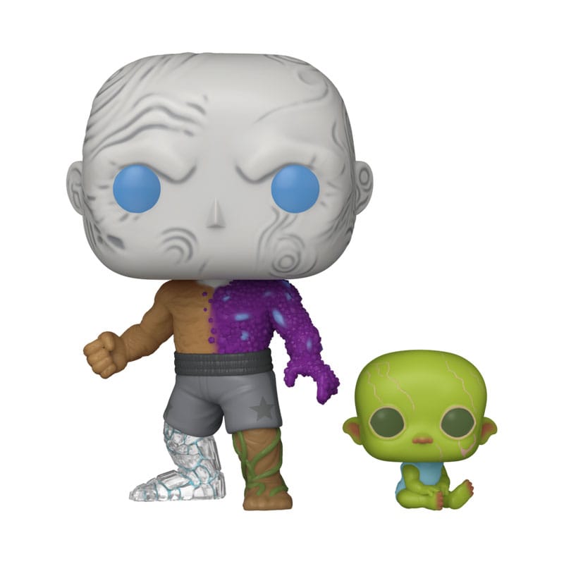 Superman (2025) Pop & Buddy! Filmer Vinylfigurer Metamorpho med Baby Joey 9 cm