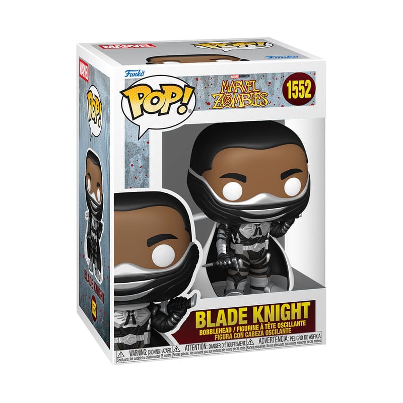 Marvel Zombies pop! Marvel Vinyl Figure Blade Knight 9 cm
