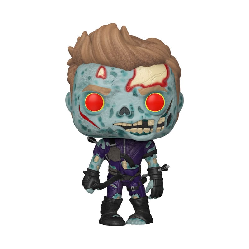 Marvel Zombies Pop! Marvel Vinyl Figur Zombie Hawkeye 9 cm