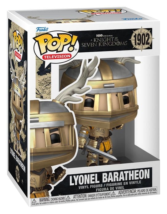 Un Chevalier des Sept Royaumes POP ! Figurines TV en vinyle Lyonel Baratheon 9 cm