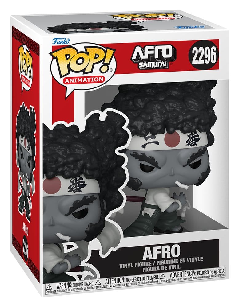 Afro Samurai POP! Animations-Vinylfigur Afro Samurai 9 cm