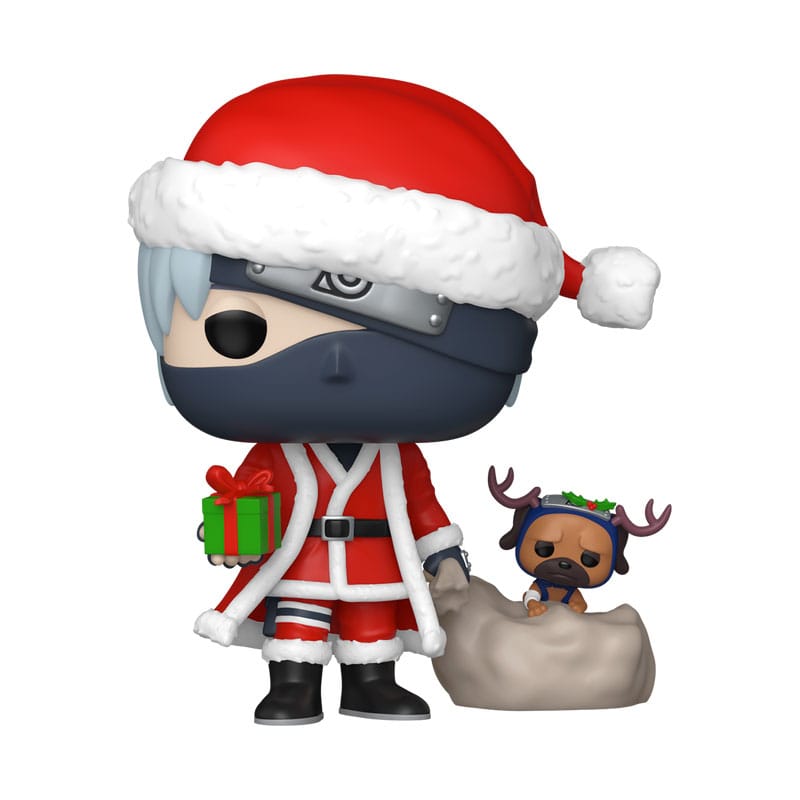 Naruto Shippuden Pop! Plus animatie vinylfiguren kakashi (holi) 9 cm