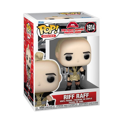 Rocky Horror Picture Show Pop! Filmer vinylfigur riff raff 9 cm