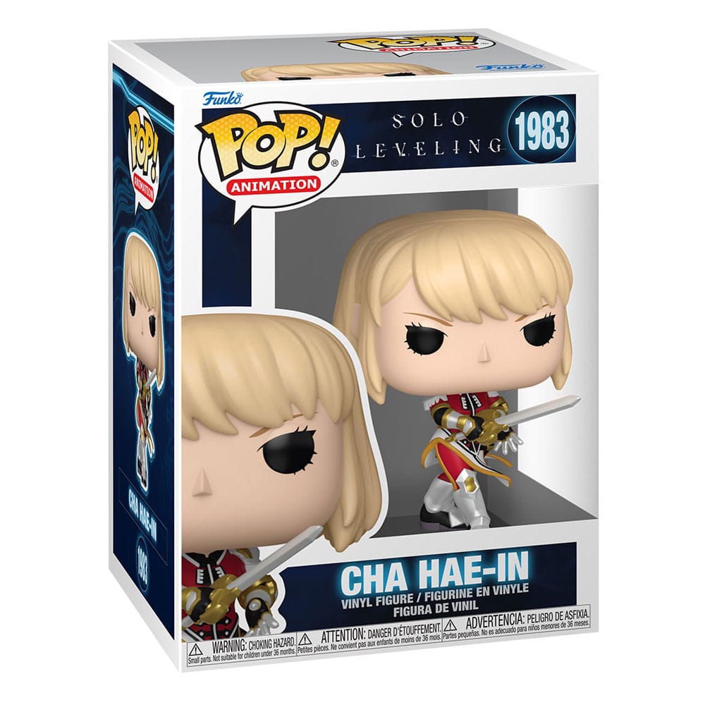 Solo utjevningspop! Animasjon vinylfigur cha hae-in 9 cm