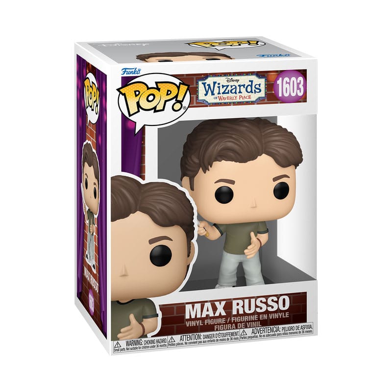 Zauberer von Waverly Place Pop! Sprüche Vinylfigur max Russo 9 cm