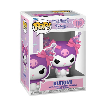 Sanrio pop! Animacija vinil figura k/mm- kuromi grumpy 9 cm